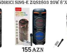 Karaoke bluetooth dinamik