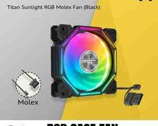 Titan Sunlight RGB Molex Fan (Black)
