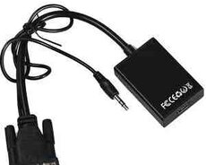VGA to HDMİ + 3.5 jack adapter