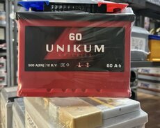 60 AH Unıkum akumlyatoru.