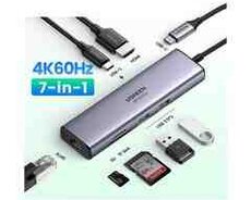 UGREEN 60515 7-in-1 USB-C Multifunction Adapter