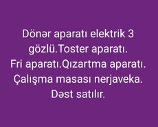 Dönər Avadanlıqları Satılır . Dəst Satılır.