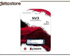 Kingston 1TB NV3 PCIe 4.0 NVMe SSD SNV3S, 1000G