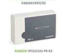 Ünvanlı kombinə yanğın xəbərvericisi ip212, 101-64-PR-R3
