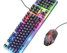 Klaviatura və siçan dəsti Hoco gm 19