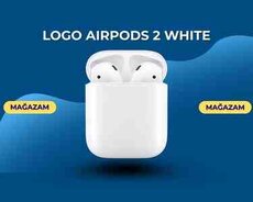 Logo Airpods 2 white