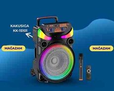 KK-15101 YAOGUANG flame light wireless speaker