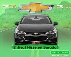 Chevrolet Cruze 2016-2018 ehtiyat hissələri