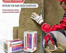 Texninikol Texnoblok səs və istilik izolasiya daş yunları