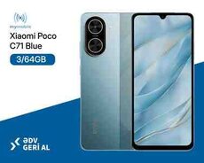 Xiaomi Poco C71 Blue 64GB, 3GB