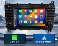 Mercedes W203 android monitoru