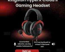Kingston HyperX Cloud II Gaming Headset qulaqlıq