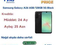 Samsung Galaxy A26 5G Black 128GB, 6GB