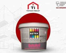 Betakril tikinti materialları