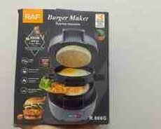 Burger hazırlama aparatı