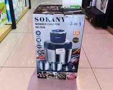 SOKANY SK-7030 çoxfunksiyalı elektrikli doğrayıcısı