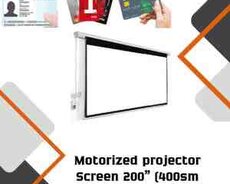 Motorized projector Screen 200 (400sm x 300sm)
