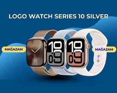 Logo Watch Series 10 silver