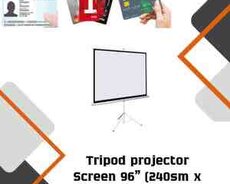 Tripod projector Screen 96 (240sm x 240sm)