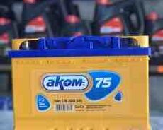 Akkumulyator Akom 12V-75Ah - 700A