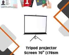 Tripod projector Screen 70 (178sm x178sm)