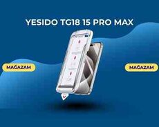 Yesido Tg18 15 pro max ekran qoruyucusu
