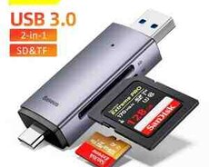 Baseus Car reader Typec to Usb