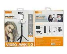 Tripod Ştativ Telefon Tutacağı Mikrofon Plokama PK 772
