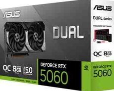Video kart ASUS Dual RTX 5060 OC 8GB GDDR7