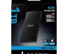 External SSD Lexar SL300 1TB USB-C 3.2 Gen 2 (1050MB, s Sürət)