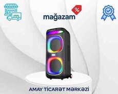 Portativ dinamik Kakusiga KK-8212 Flame Light RGB