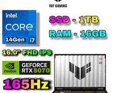Asus TUF F16 FX608JPR i7 14Gen RTX 5070 Gaming