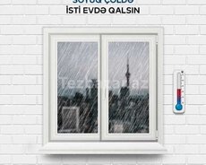 Plastik qapı və pəncərələrin sifarişi və təmiri