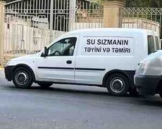 Su sızma təyini və təmiri