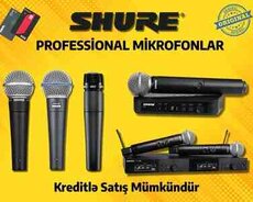 Shure mikrofonları