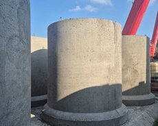 Beton və dəmir-beton boru, plitə, dirək və s.