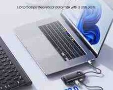 ORICO PDD11-6PR 6-in-1 USB Hub