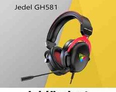Qulaqlıq Jedel GH581 USB 7.1 Surround RGB GamingHeadset