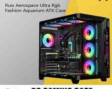Gaming Case Ruix Aerospace Ultra Rgb Aquarium ATX