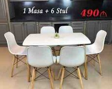 Masa və oturacaqlar