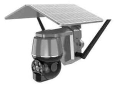 4G Sim kartlı Solar 360 FHD kamera 8MP, 4K+64GB