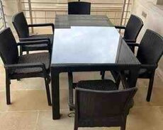 Masa və oturacaqlar