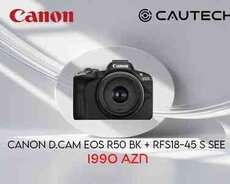 Fotoaparat Canon EOS R50 BK + RF-S 18-45 IS