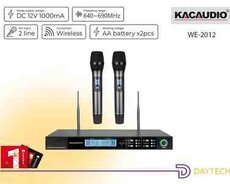 Simsiz Mikrofon Dəsti (LCD Ekranlı)