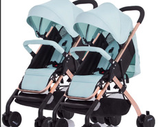 Əkizlər üçün ayrıla bilən uşaq arabası