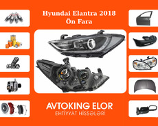 Hyundai Elantra 2018 ön fara