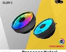 RGB Kuler Coolmoon Glory 2  (CPU Processor Fan)