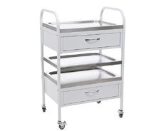 Manipulyasiya masası Hilfe MD SM 2, 62x45x96 sm, ağ