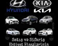 Kia, Hyundai ehtiyat hissəsi