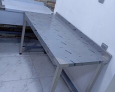 Peşəkar Mətbəxlər Üçün Yüksək Keyfiyyətli Nerj İş Masası nerj